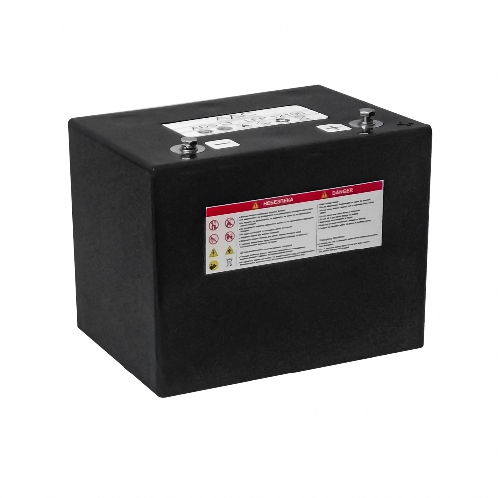 Акумуляторна батарея ADS LT-LFP12100(J) LiFePO4 12.8V - 100Ah (1280Wh) (BMS 100A/50A) пластик